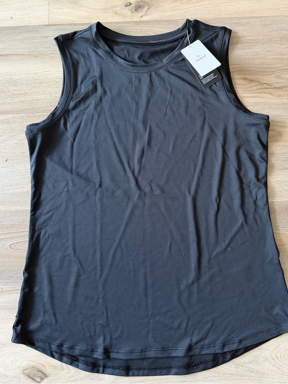 NWT Baleaf Black Sleeveless Women’s Performance Tank